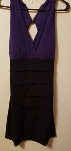 Purple Bodycon Dress